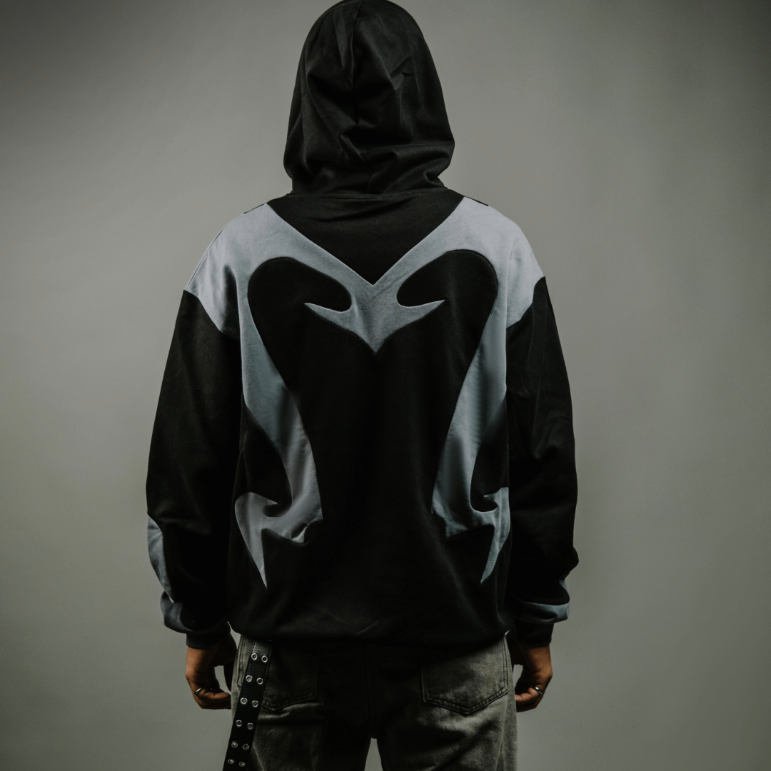 Black Creed Hoodies 330gsm-Susano 7 Years Collection 2024