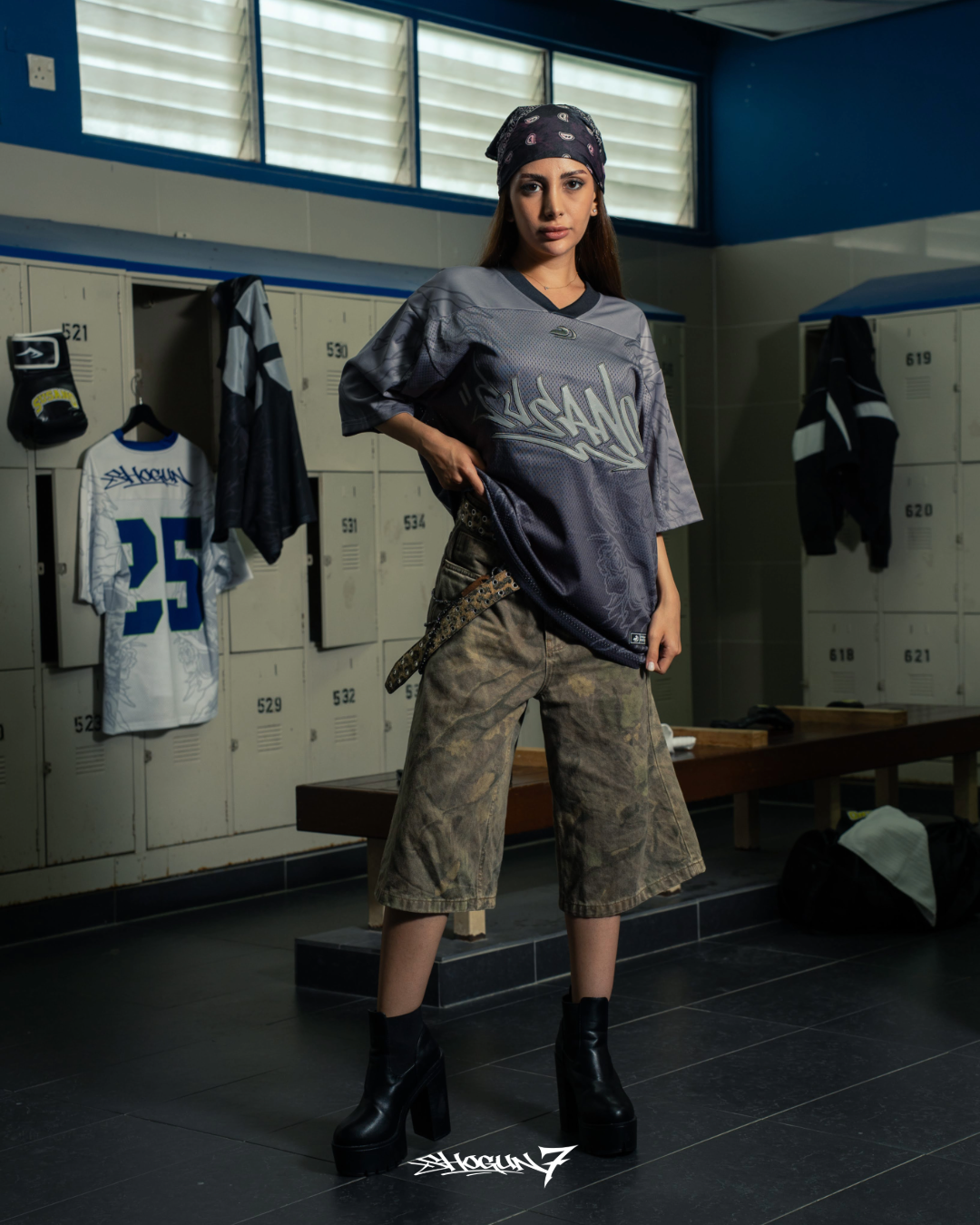 Shogun 7 Over Size Jersey - Zeus