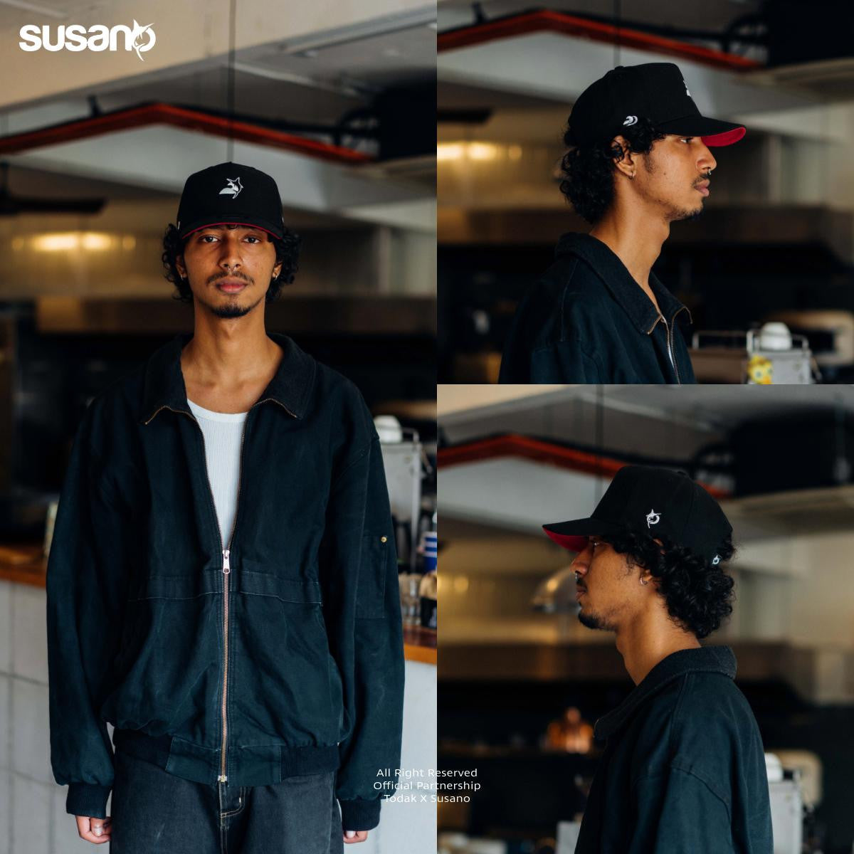 BASEBALL CAP B-FRAME-TODAK X SUSANO COLLABORATION