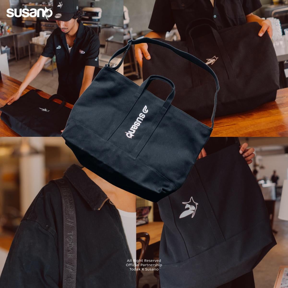 TOTE BAG -TODAK X SUSANO COLLABORATION 2025