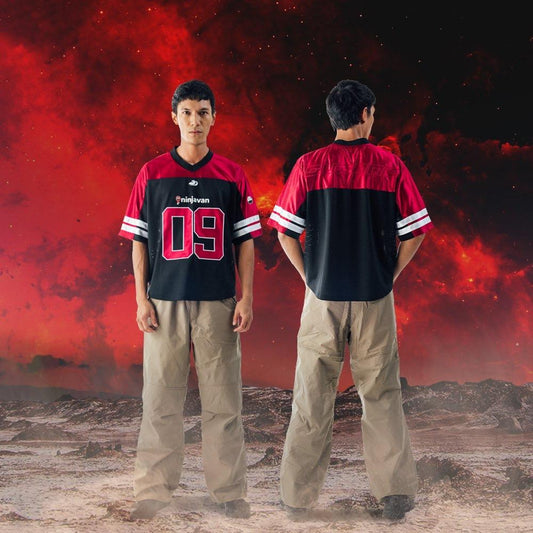 Susano X Ninjavan 2024 Collaboration NFL Mesh Oversized Jersey Shogunate 250gsm