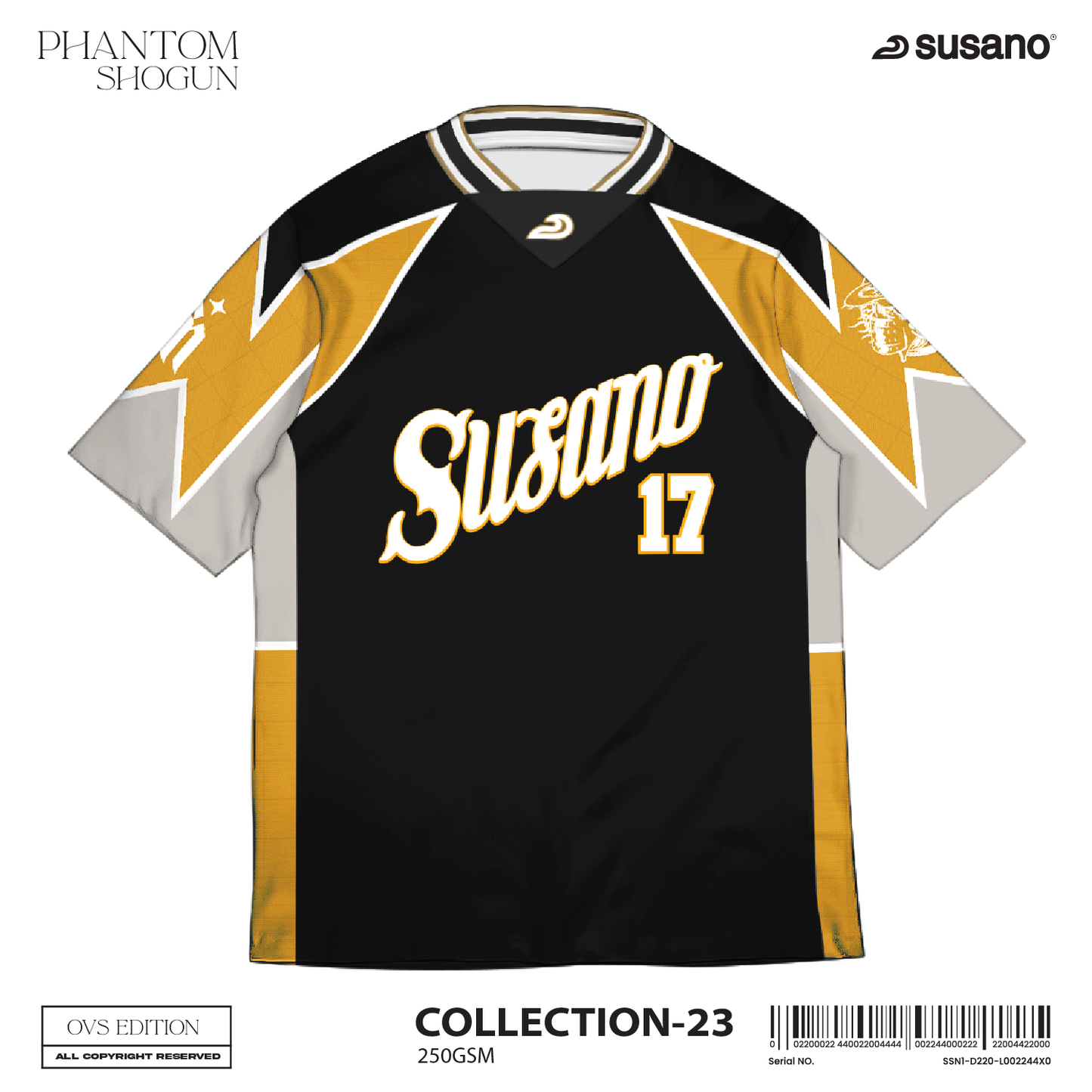 Susano Phantom Shogun 17 Oversized Jersey