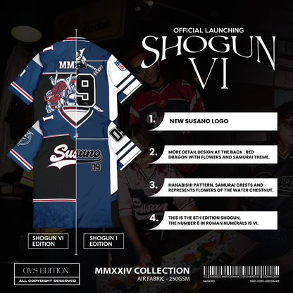 Susano Shogun VI Oversized Jersey 250gsm