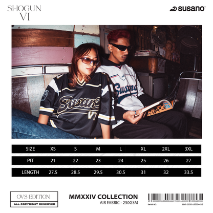 Susano Shogun VI Oversized Jersey 250gsm