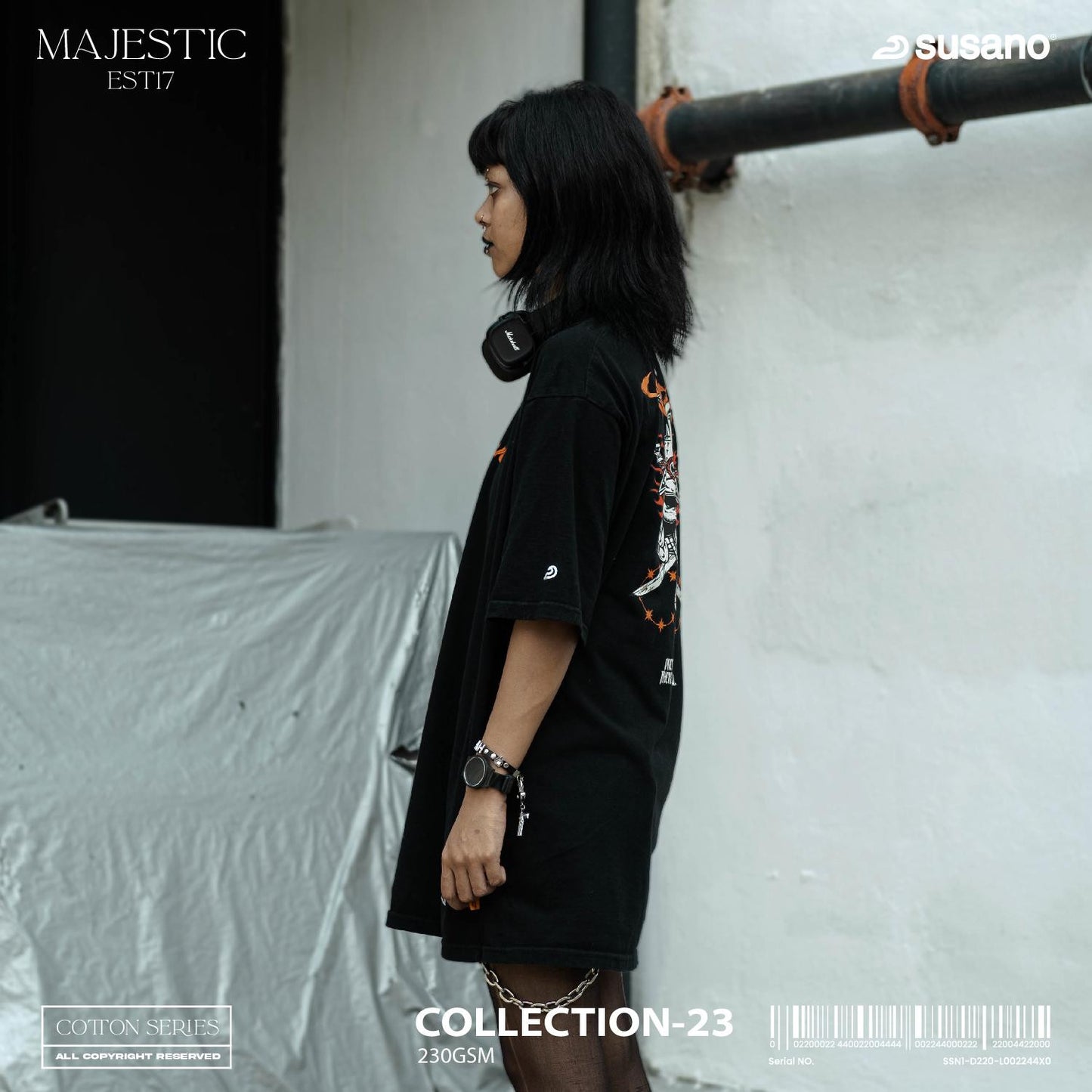 SUSANO Majestic T-Shirt Cotton Series 220gsm